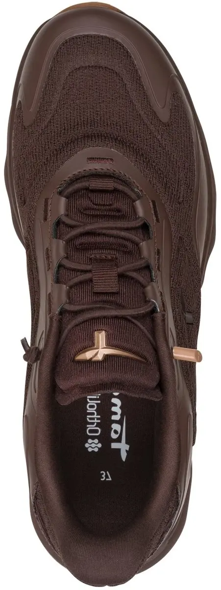 Tamaris Dames Sneaker 1-23770-47 - 41 EU - Bruin - afbeelding 3 van 6