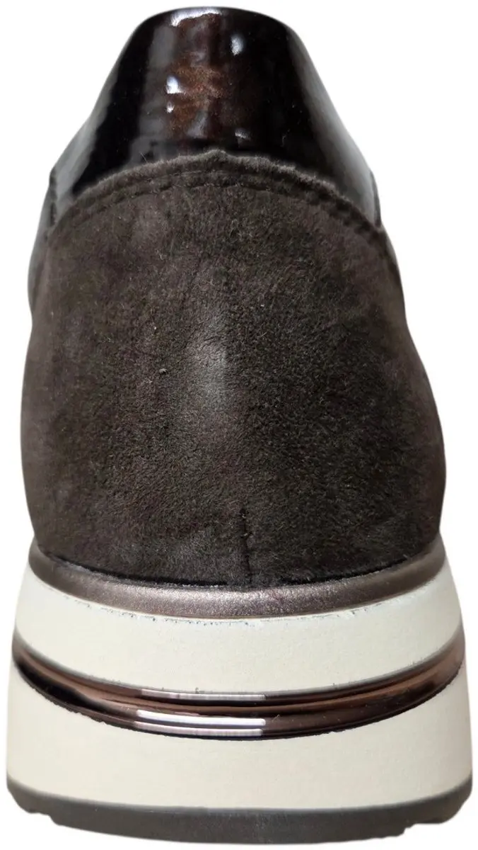 Remonte D1G08-25 Sneakers Dames - Bruin Brons Nubuck - afbeelding 2 van 6