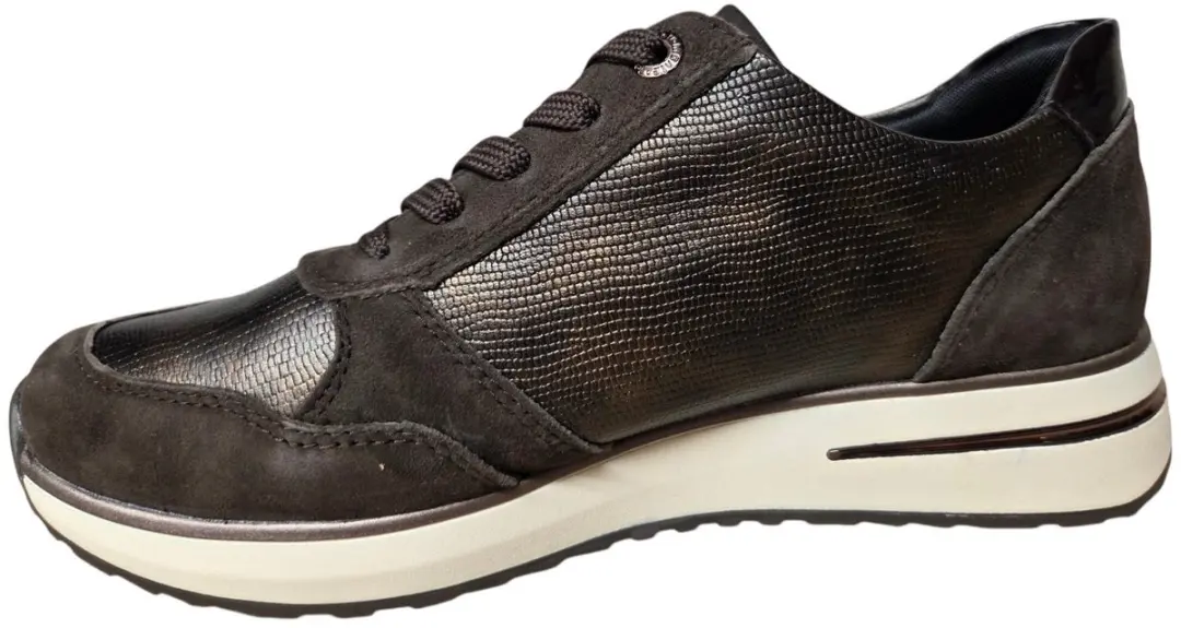 Remonte D1G08-25 Sneakers Dames - Bruin Brons Nubuck - afbeelding 5 van 6