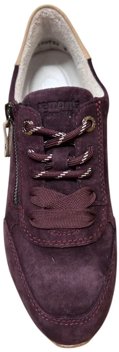 Remonte D0H19-30 Sneakers Aubergine Dames - 41 - afbeelding 3 van 6