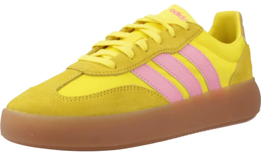 Adidas Barreda Decode Suède Dames Sneakers - Geel - afbeelding 3 van 6