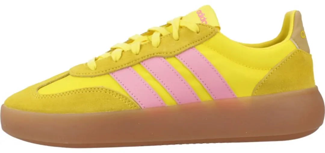 Adidas Barreda Decode Suède Dames Sneakers - Geel - afbeelding 2 van 6