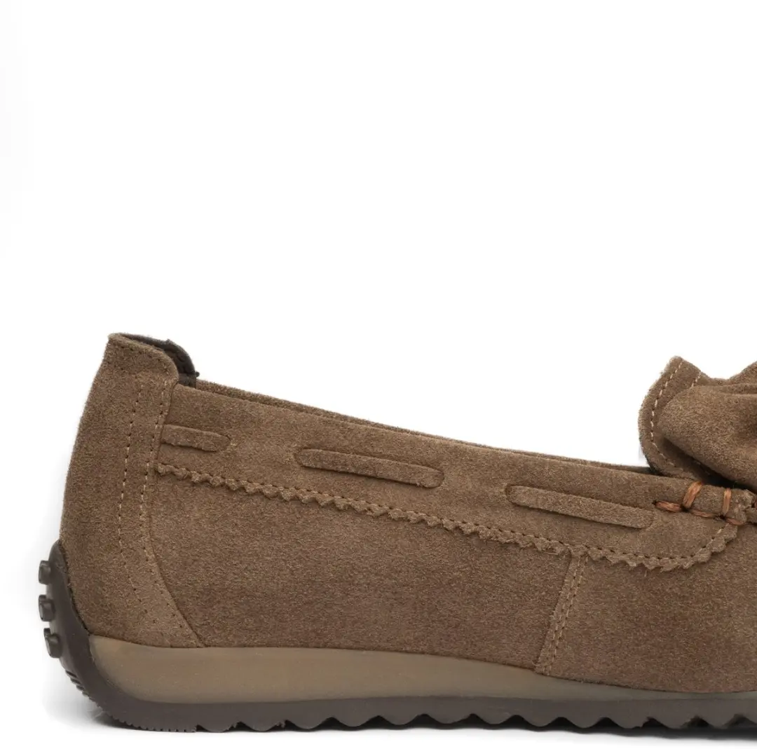 Ara New Port Instappers Taupe - Maat 41