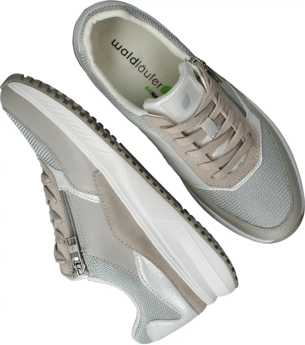 Waldläufer Mara Sneakers - Dames - Grijs - Maat 41 - afbeelding 6 van 6