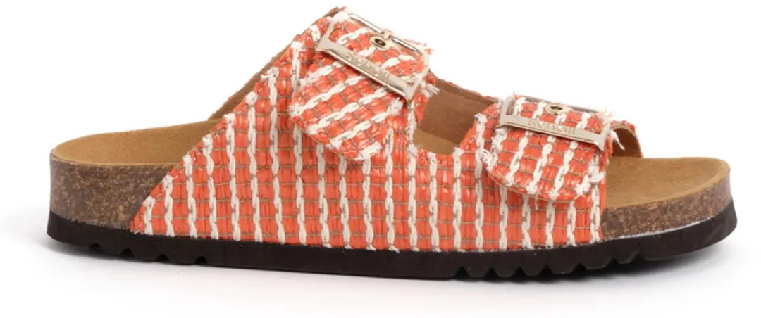 Slipper Scholl Women Noelle Raffia Orange 2024-Schoenmaat 36