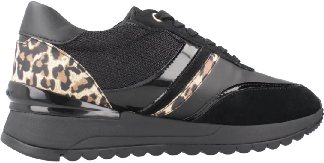 Geox D Desya A Schoenen Zwart EU 37 Vrouw