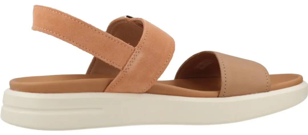 Geox XAND 2S Dames Sandalen - Maat 38 - Perzik/Beige - afbeelding 2 van 6