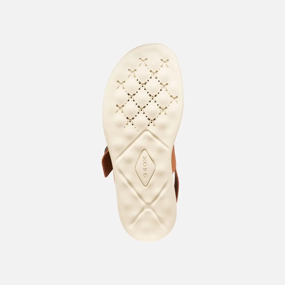 Geox XAND 2S Dames Sandalen - Maat 38 - Perzik/Beige - afbeelding 6 van 6