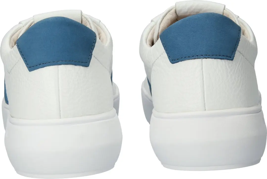 Blackstone RYDER BG172.WBAS Sneakers - Low - Heren - Wit/Blauw Grijs - 41 - afbeelding 6 van 6