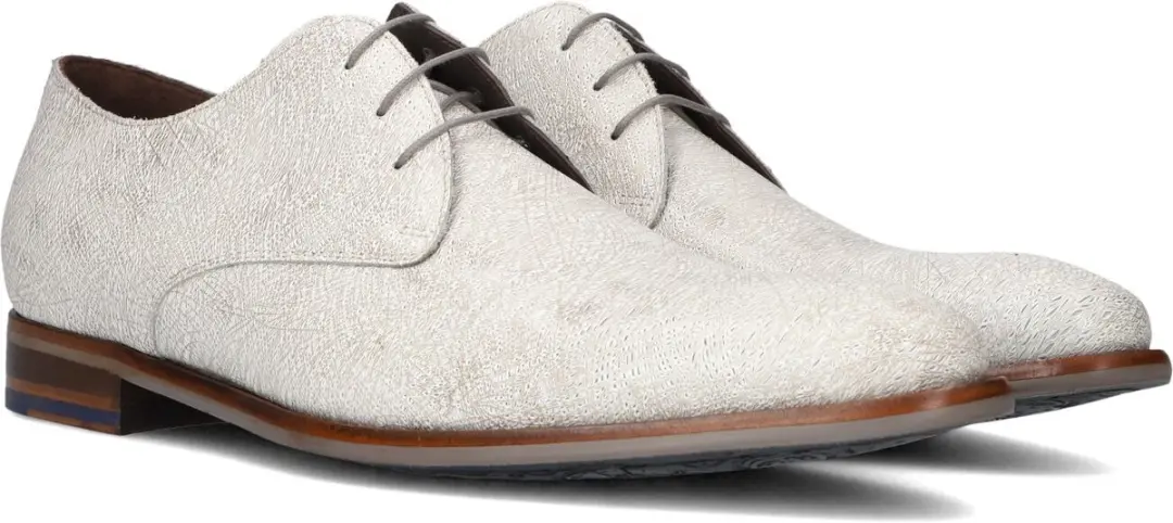 Floris van Bommel De Stapper SFM-30336 Veterschoenen - Heren - Wit - 45⅓