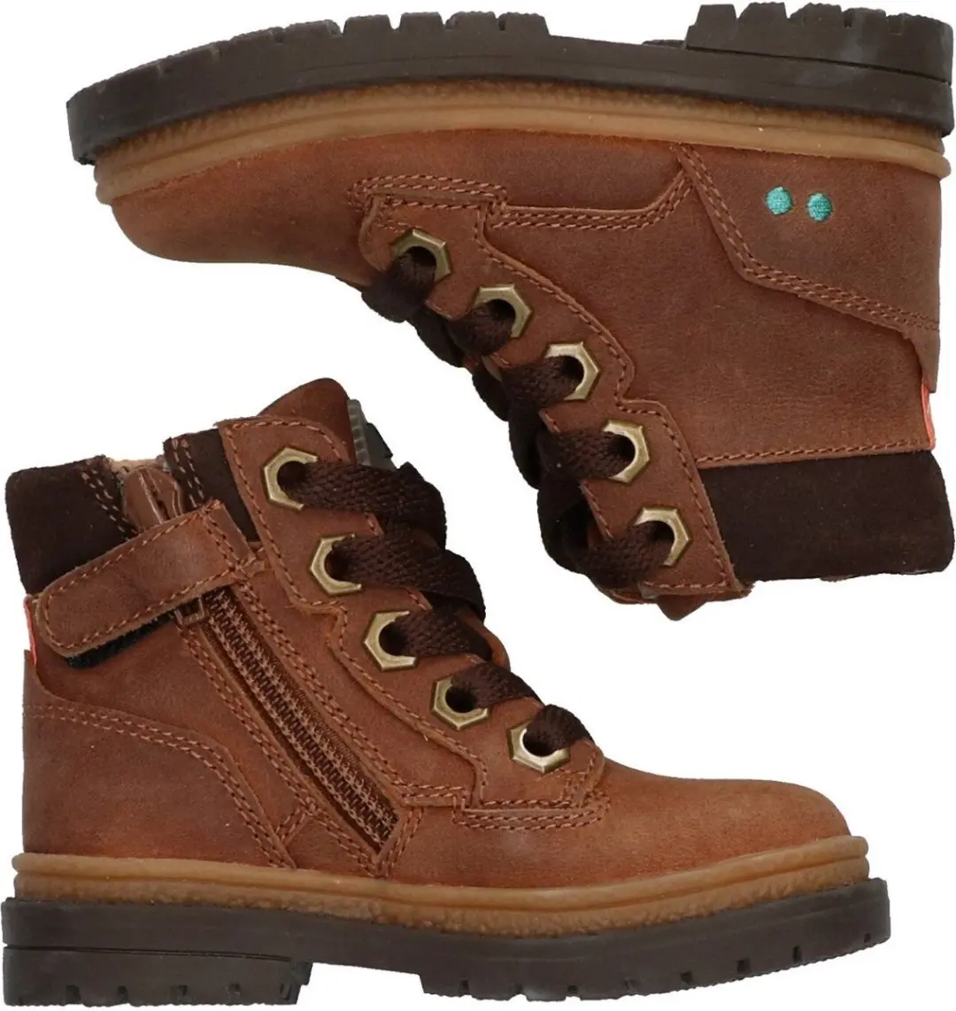 BunniesJR Jongens Biker Boots 224700-513 - Bruin - afbeelding 6 van 6