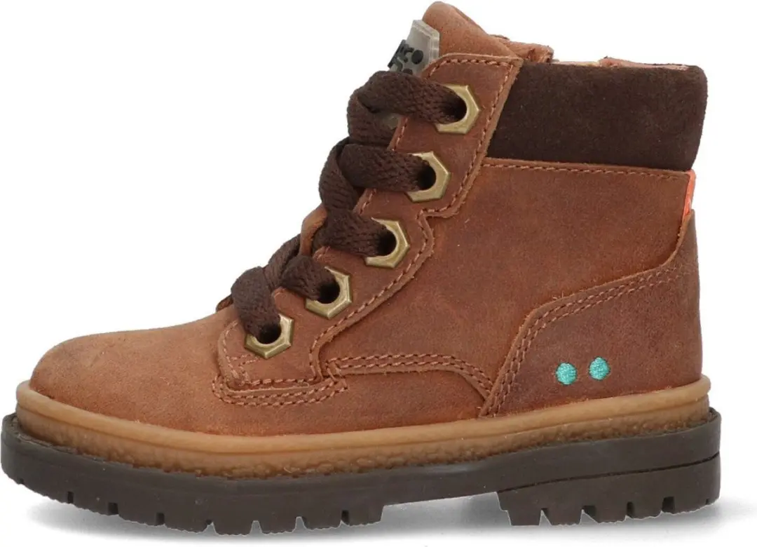 BunniesJR Jongens Biker Boots 224700-513 - Bruin - afbeelding 2 van 6