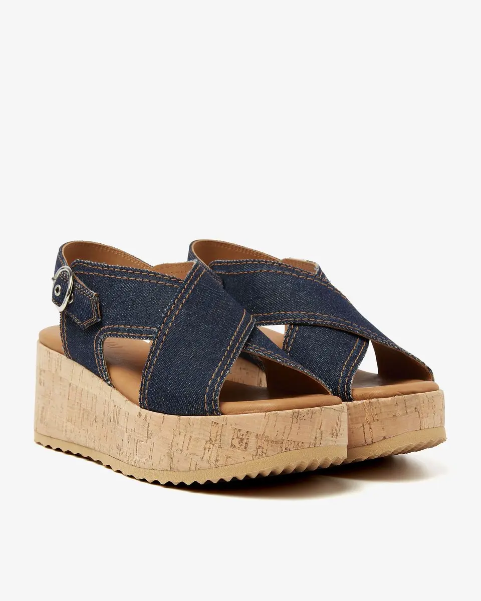 VIA VAI Capri Sandalen - Blauw - 39 - afbeelding 2 van 6