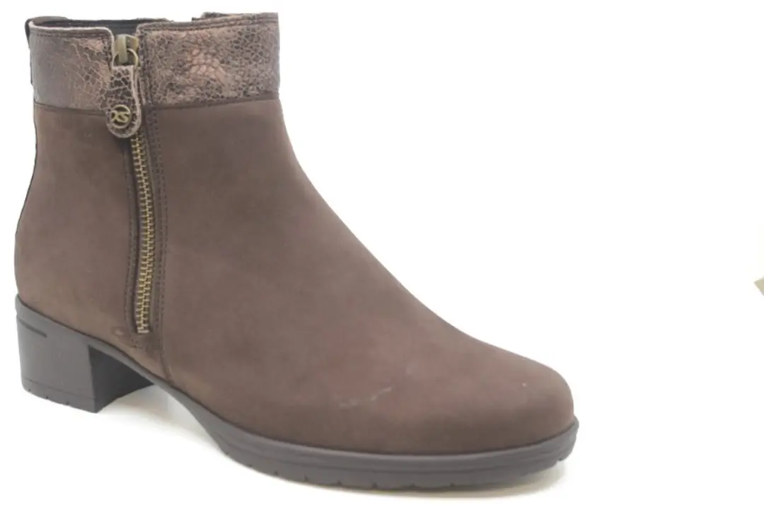 Hartjes HIP BOOT 172.0232/24-77.77 Dames Enkellaarzen - Maat 38 - Bruin