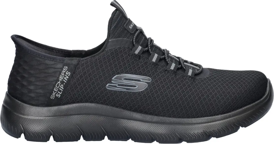 Skechers Slip - Sneakers - Unisex - Zwart