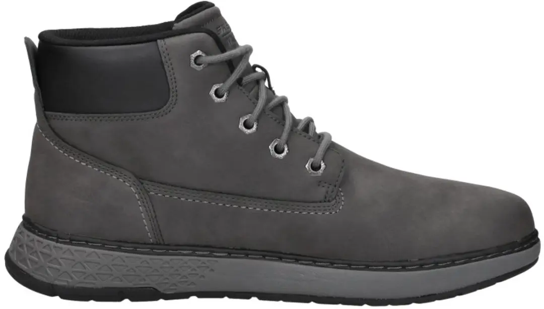 Skechers Relaxed Fit: Garlan - Deno Veterschoenen Hoog - donkergrijs - Maat 39.5