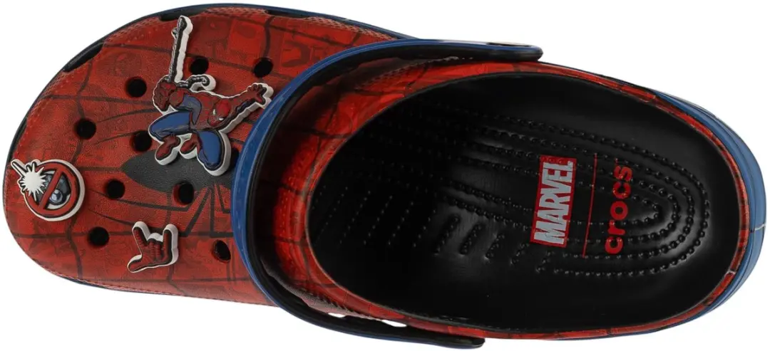 Crocs Spider-Man Web Classic Klompen - Multicolor - EU 46/47 - afbeelding 6 van 6