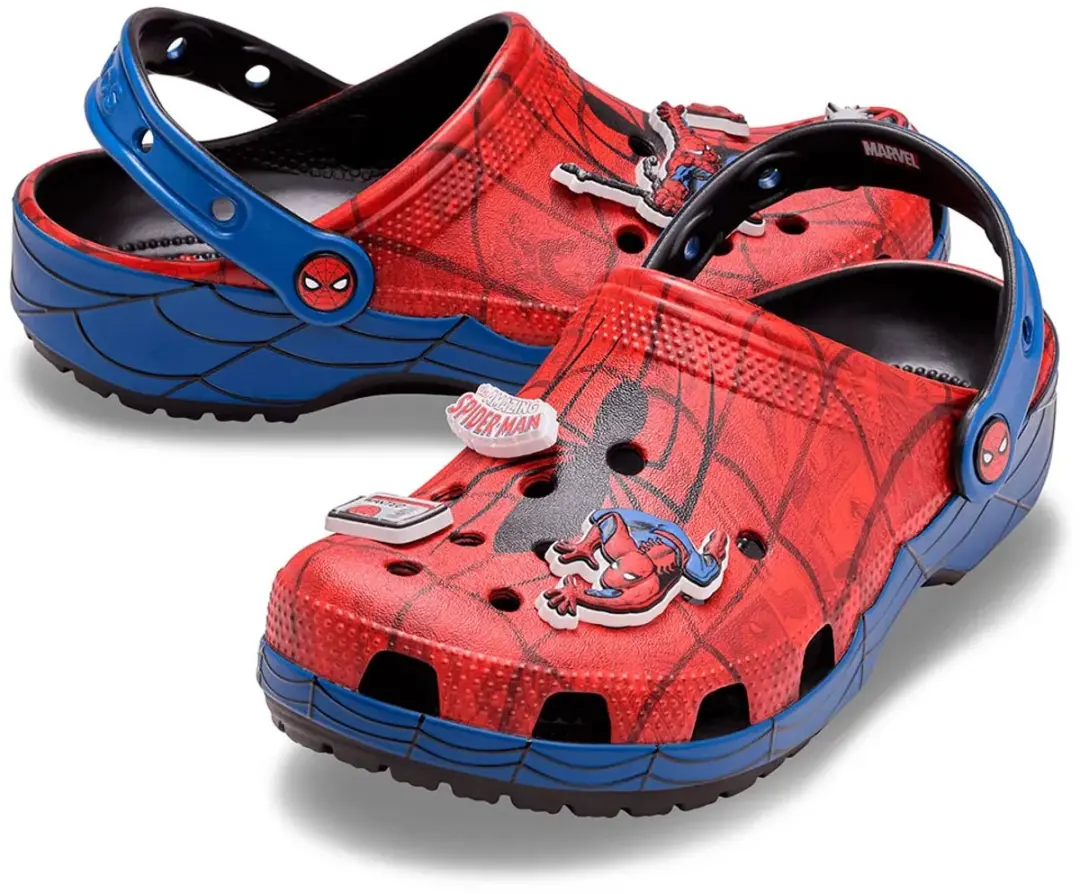 Crocs Spider-Man Web Classic Klompen - Multicolor - EU 46/47 - afbeelding 3 van 6