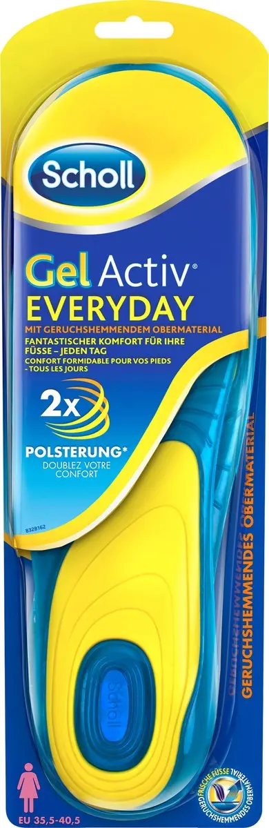 Scholl Inlegzolen, Gel Activ Everyday dames (1 paar)