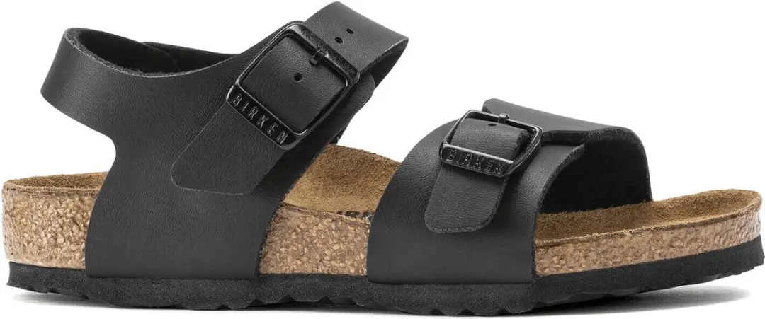 Birkenstock New York Kids Sandalen Black Narrow-fit