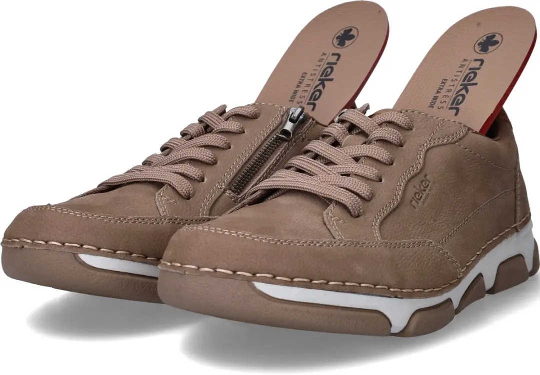 Rieker Heren Sneakers Taupe - Maat 42 - afbeelding 6 van 6
