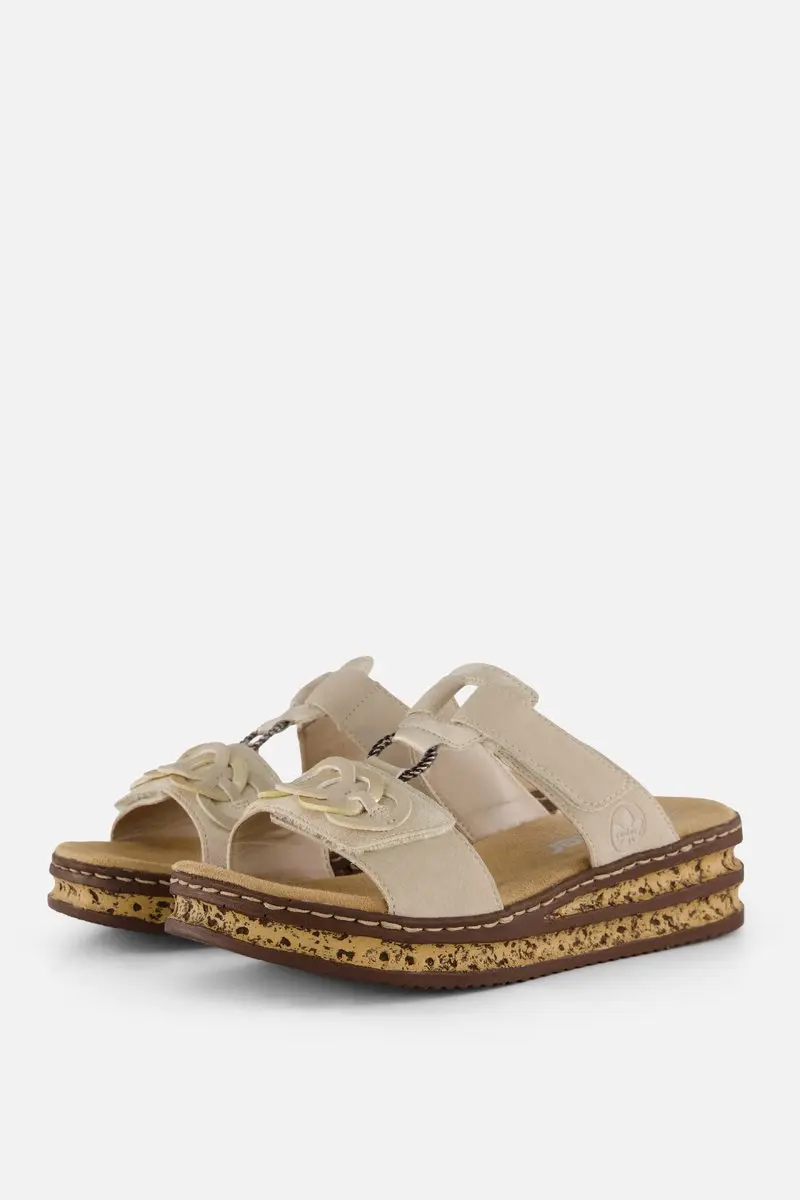Rieker Sandalen E1/2 beige Synthetisch - Maat 41