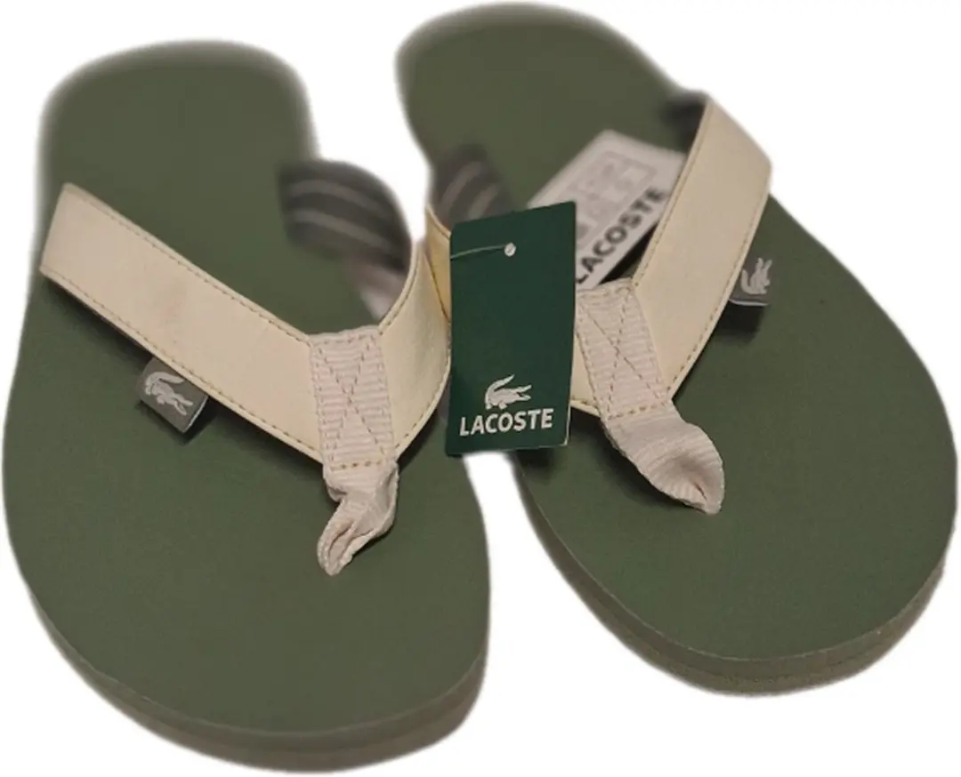 LA COSTE -SLIPPER-CIERZO-OIL GREEN-SIZE 46