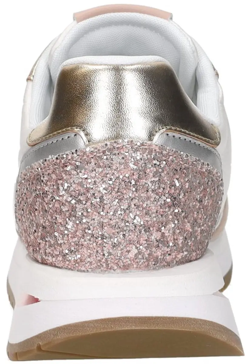 Guess Eagar Sneakers - Maat 38 - Wit - afbeelding 6 van 6