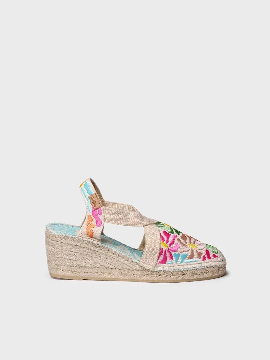 Toni Pons Montjoi Wedge Espadrilles Beige EU 41 Vrouw