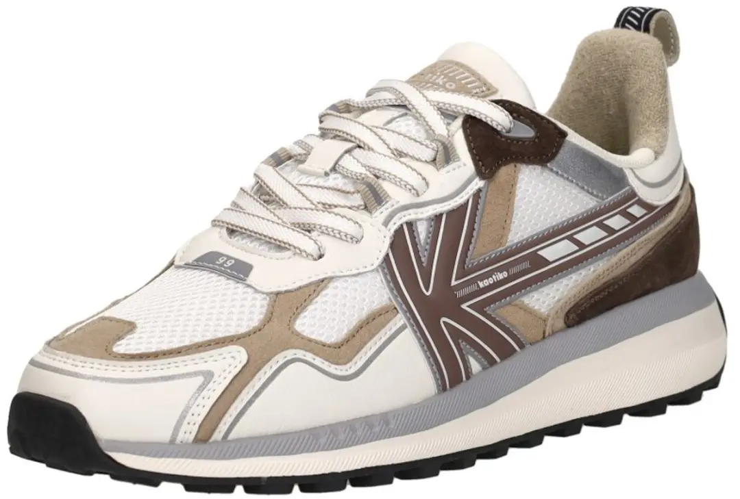 Kaotiko Vancouver Tech Sneakers Laag - gebroken wit - Maat 43 - afbeelding 4 van 6