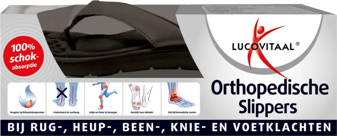 Lucovitaal Orthopedische Teenslipper