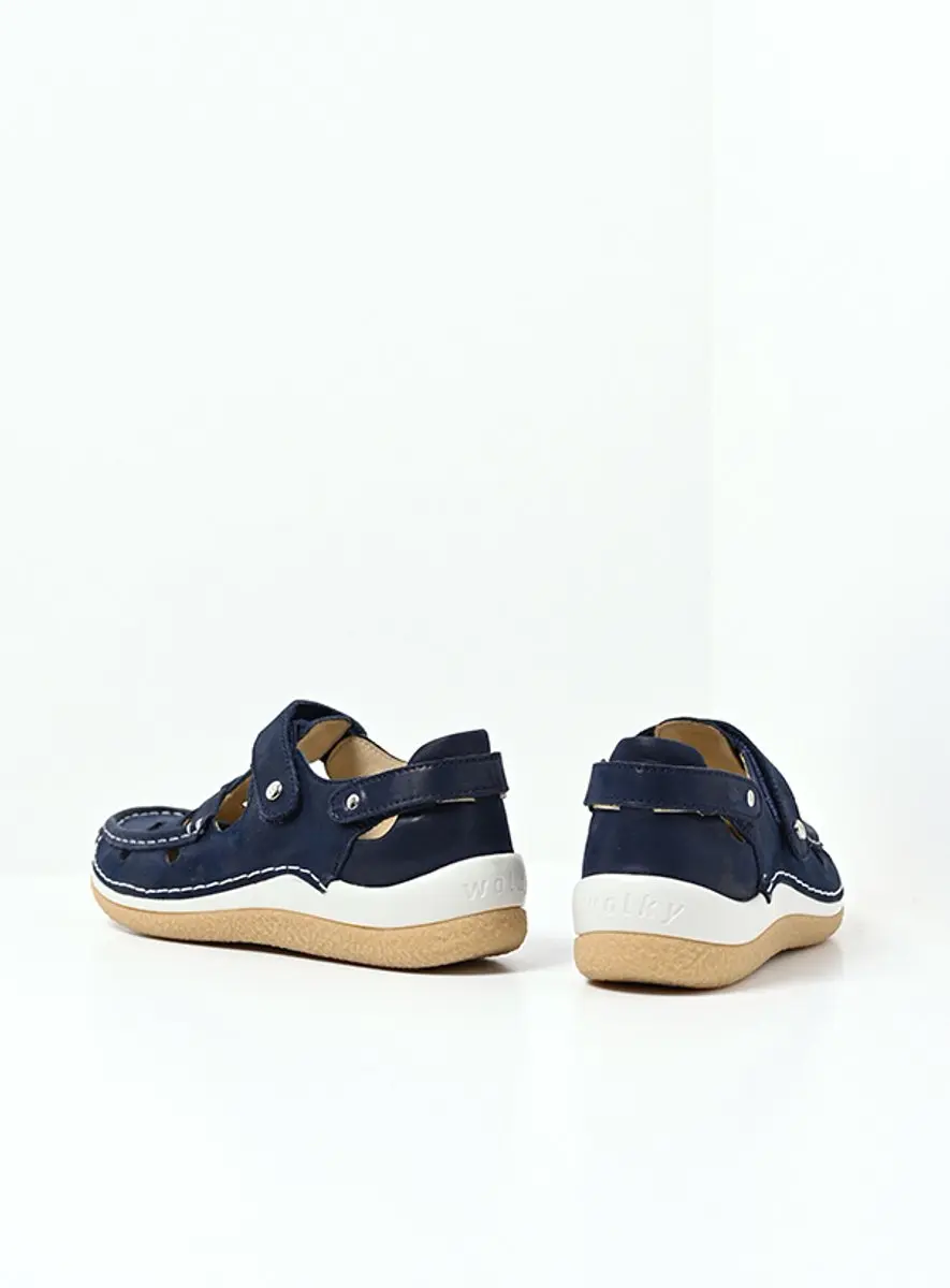 Wolky Dames Esperanza Comfortschoenen - 37 - Jeansblauw - afbeelding 4 van 6