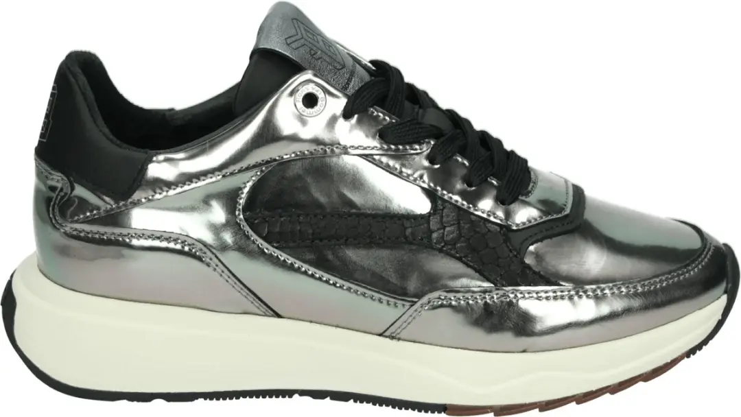 Floris van Bommel Suvi Sneakers Sfw-10138 - Zilverkleurig 38,5 - afbeelding 3 van 6