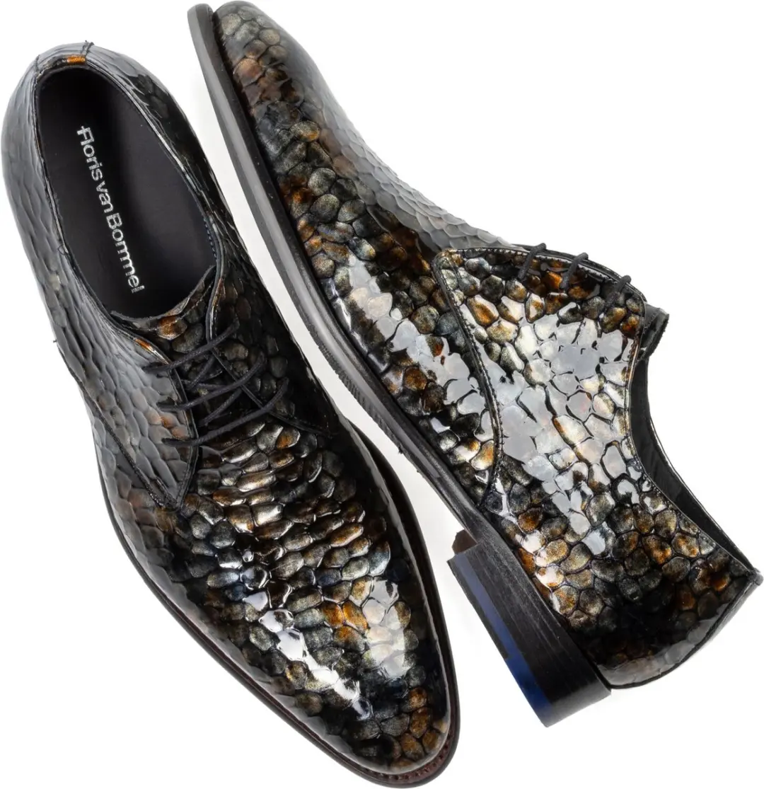 Floris van Bommel DE STAPPER 63.04 Herenschoenen - Metallics - afbeelding 4 van 6