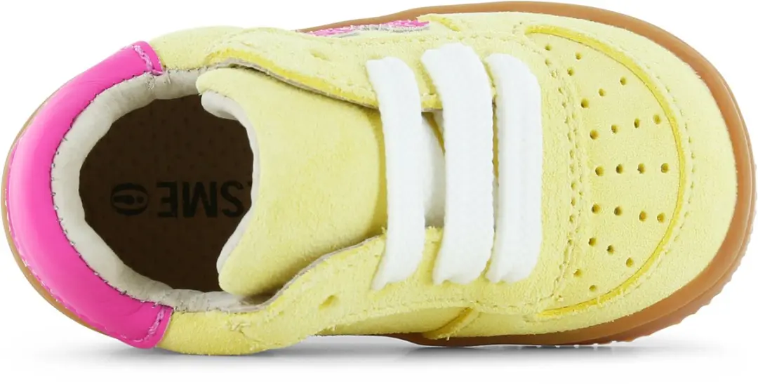 Shoesme Extreme Flex Sneakers - Yellow Pink - Maat 20 - afbeelding 6 van 6