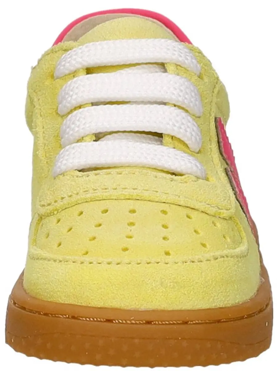 Shoesme Extreme Flex Sneakers - Yellow Pink - Maat 20 - afbeelding 3 van 6
