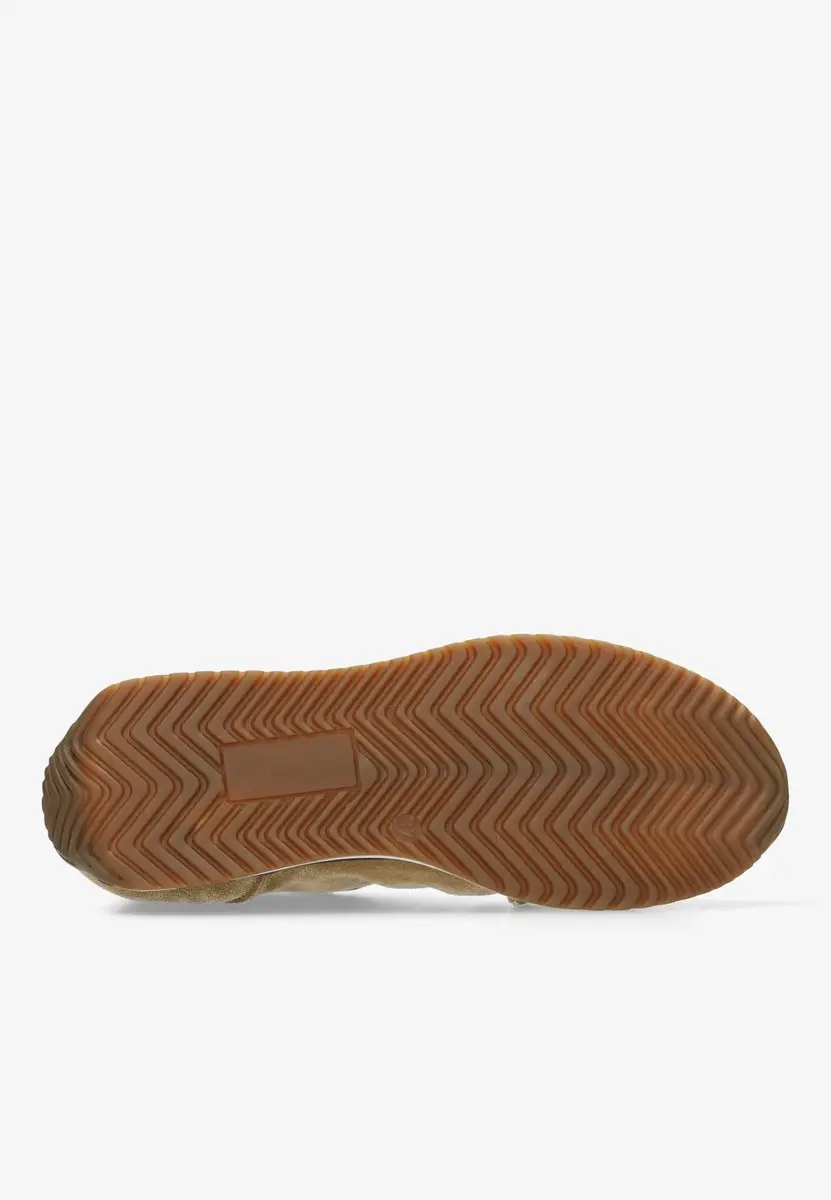 Shabbies Amsterdam Taya Base Sneaker - Suede Zand - Maat 38 - afbeelding 5 van 6