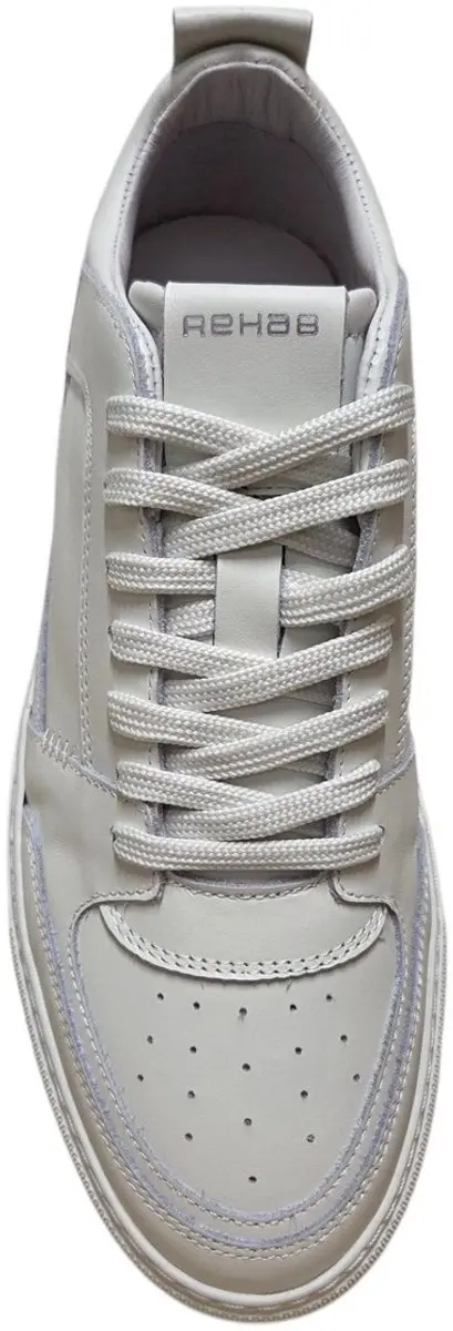 Rehab Creon LTHR 0707 Sneakers - Wit - 43 - afbeelding 3 van 4