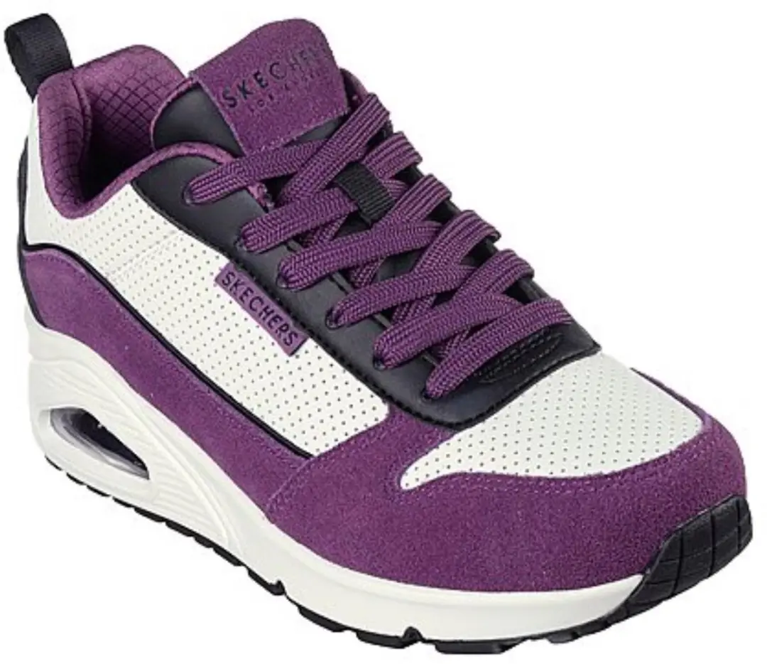 SKECHERS UNO TWO MUCH FUN sportschoenen paars 37,5