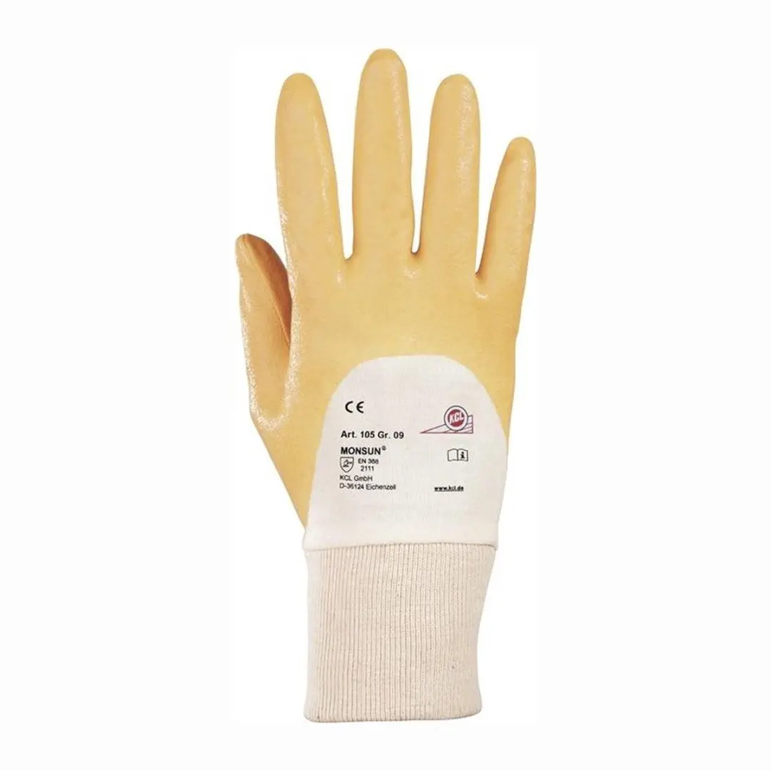 Honeywell KCL Monsun 105 Veiligheidshandschoen - Maat 10 - Geel