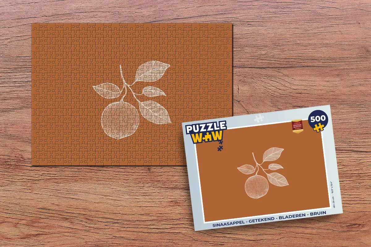 PuzzleWow Legpuzzel Sinaasappel 500 Stuks - MPN 8721375324288