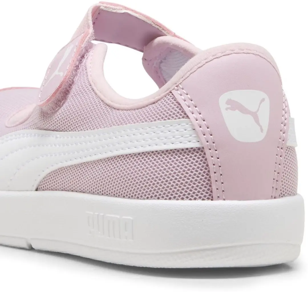 PUMA Courtflex v3 Lina V PS Kinderschoenen 35 - Rose Mauve - afbeelding 2 van 3