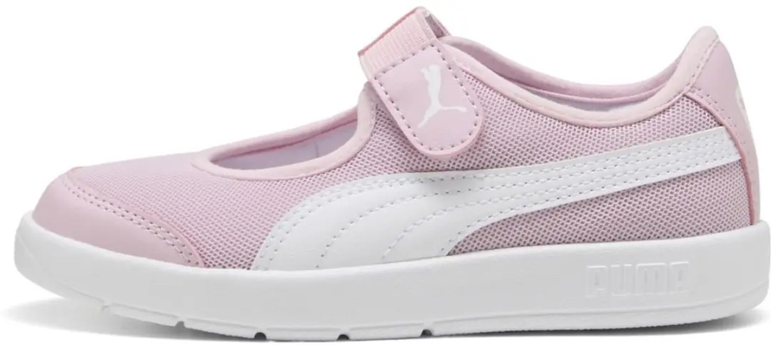 PUMA Courtflex v3 Lina V PS Kinderschoenen 35 - Rose Mauve - afbeelding 3 van 3