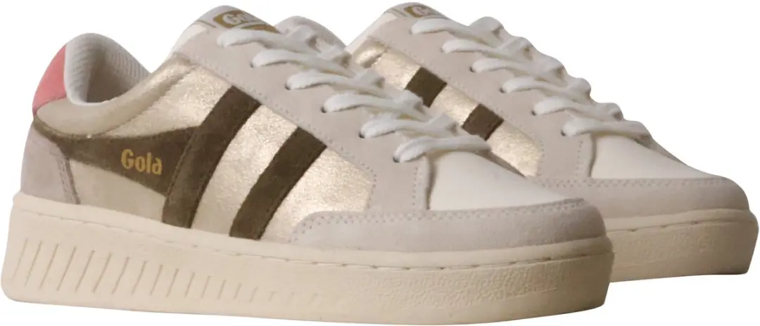 Gola Superslam Blaze Lage Leren Sneakers
