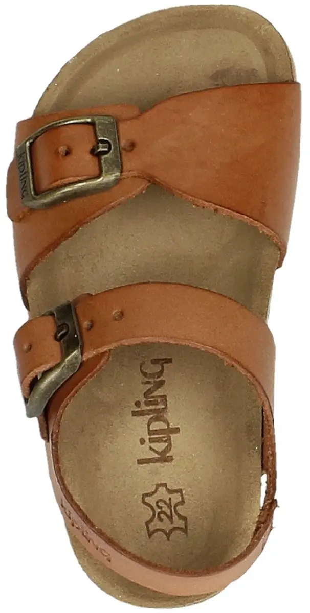 Kipling Easy 4 Sandalen - Meisjes - Cognac - Maat 26 - afbeelding 4 van 6