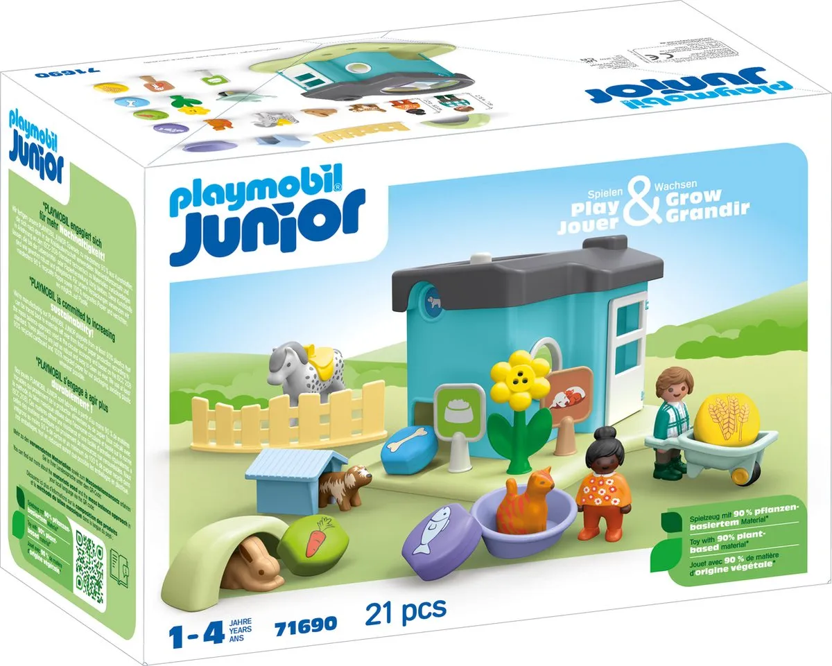 Playmobil Junior Dierenpension 71690