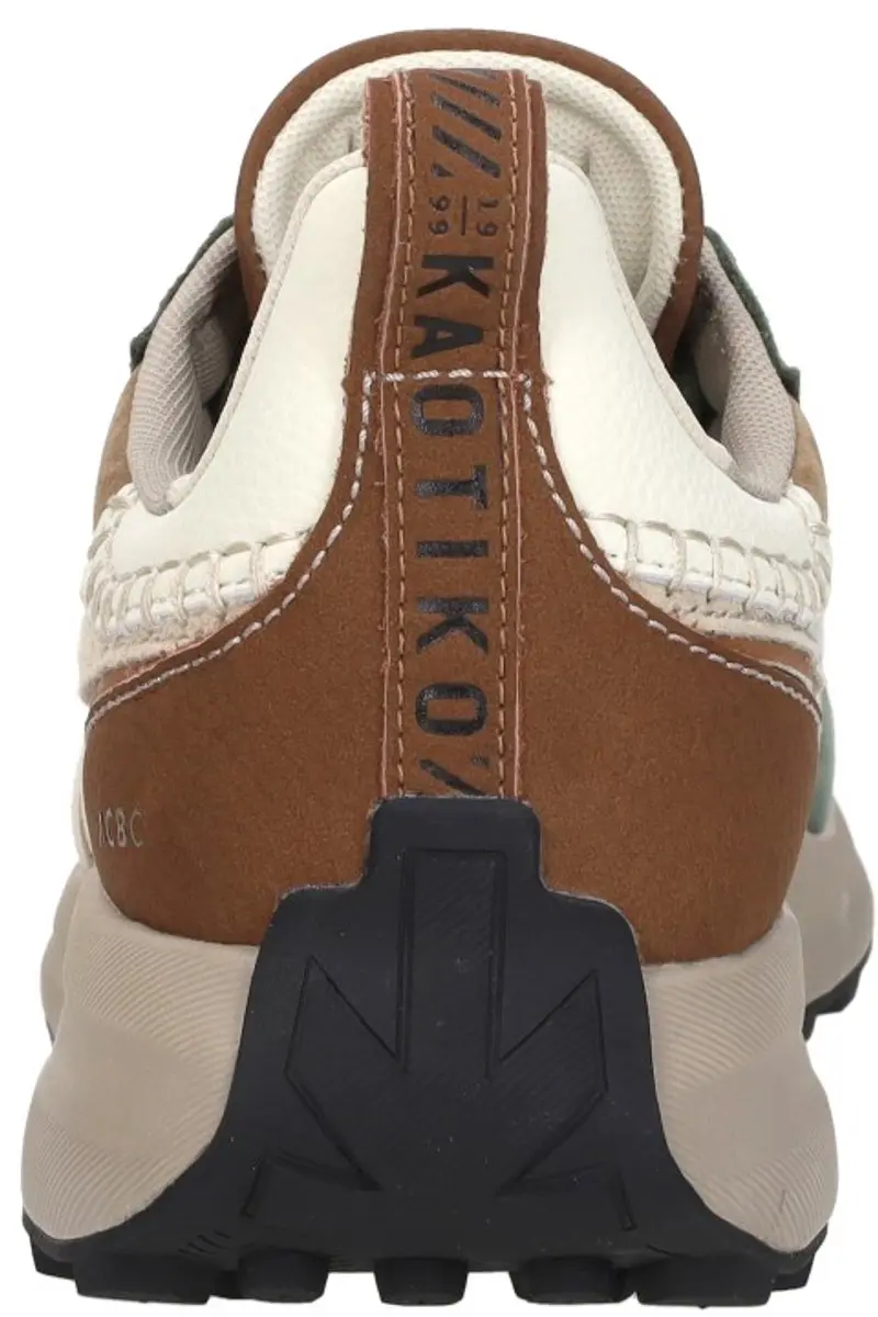Kaotiko Vancoouver Artisan Sneakers - Maat 41 - Groen - afbeelding 6 van 6