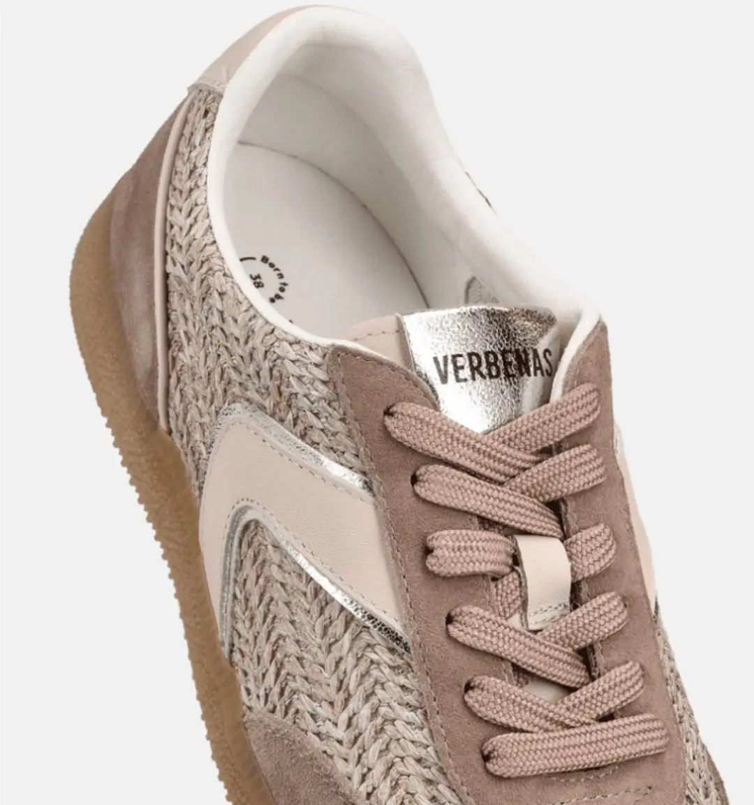Verbenas Sound Tropic Piedra Cuero Sneakers - Beige - 42 - afbeelding 6 van 6
