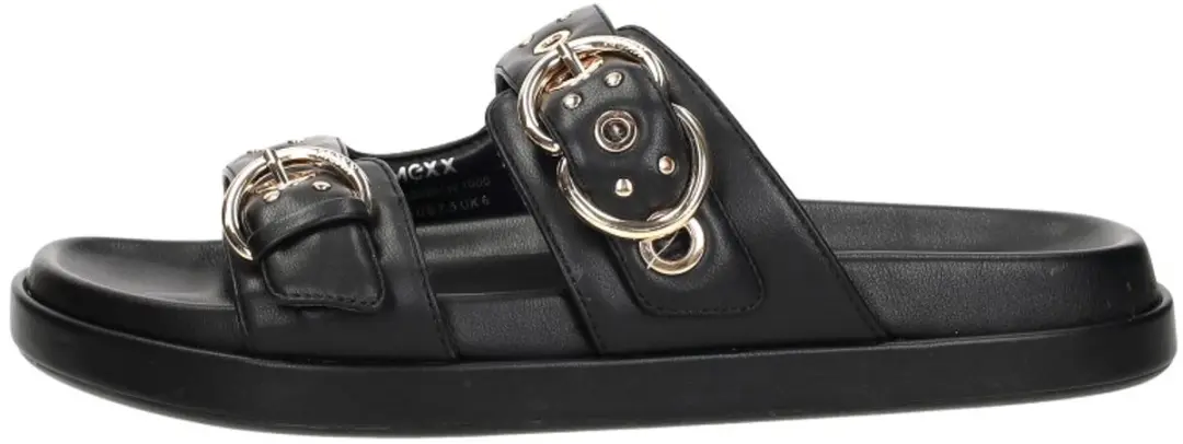 Mexx Toma Slippers - Dames - Zwart - Maat 37 - afbeelding 4 van 6