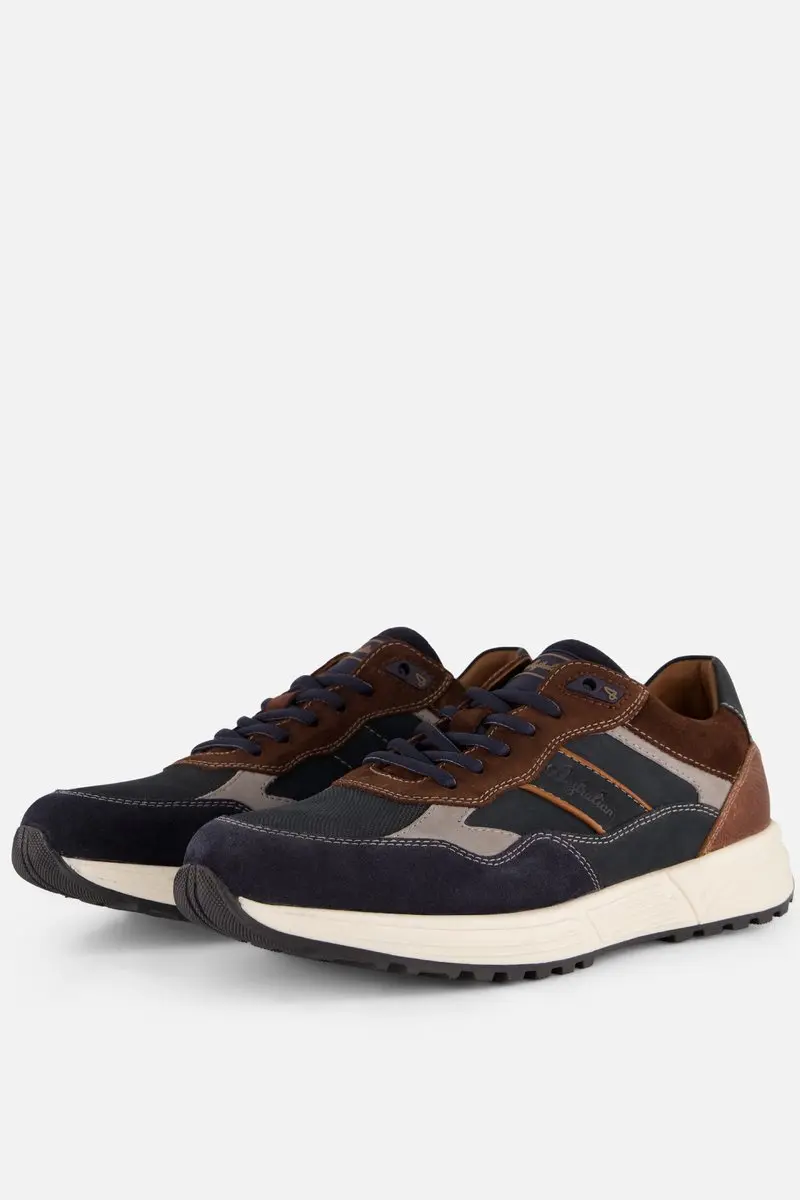 Australian Grants Sneakers blauw Leer